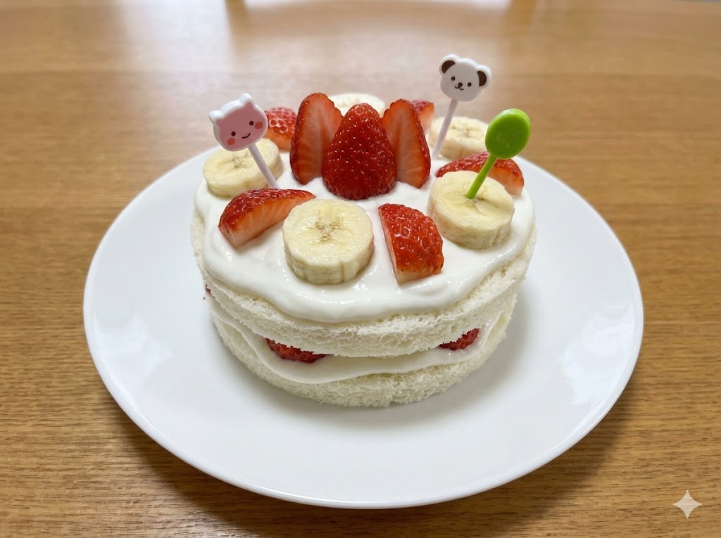 アレルギー対応の美味しいケーキ