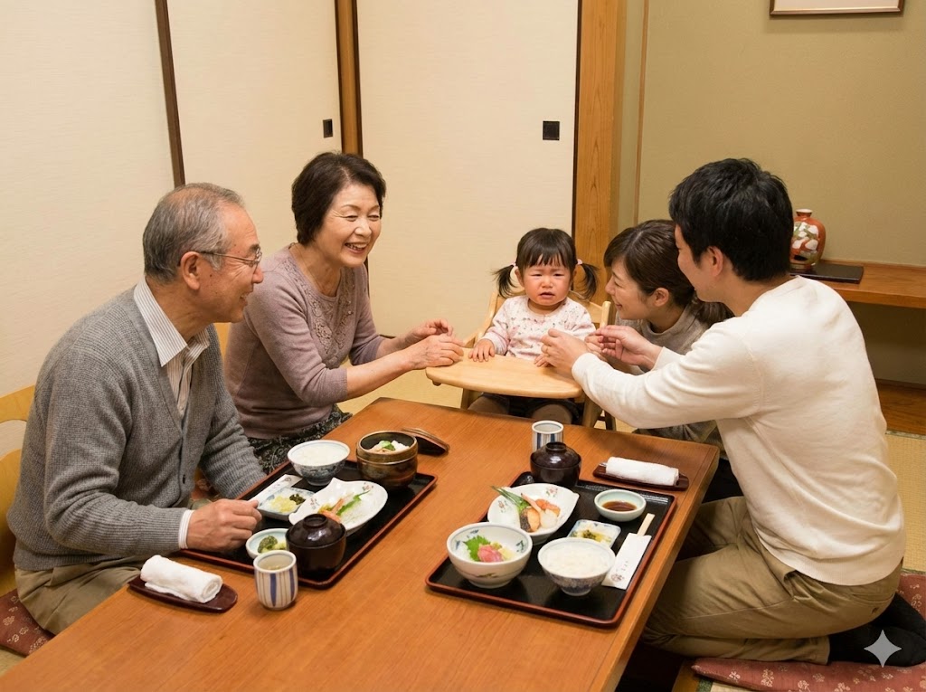 祖父母との食事会における注意点