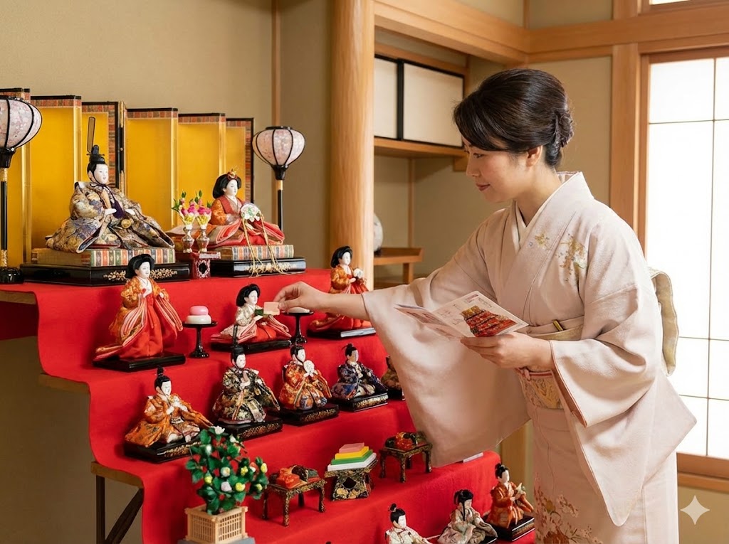 雛人形の飾り方と配置に関する雑学