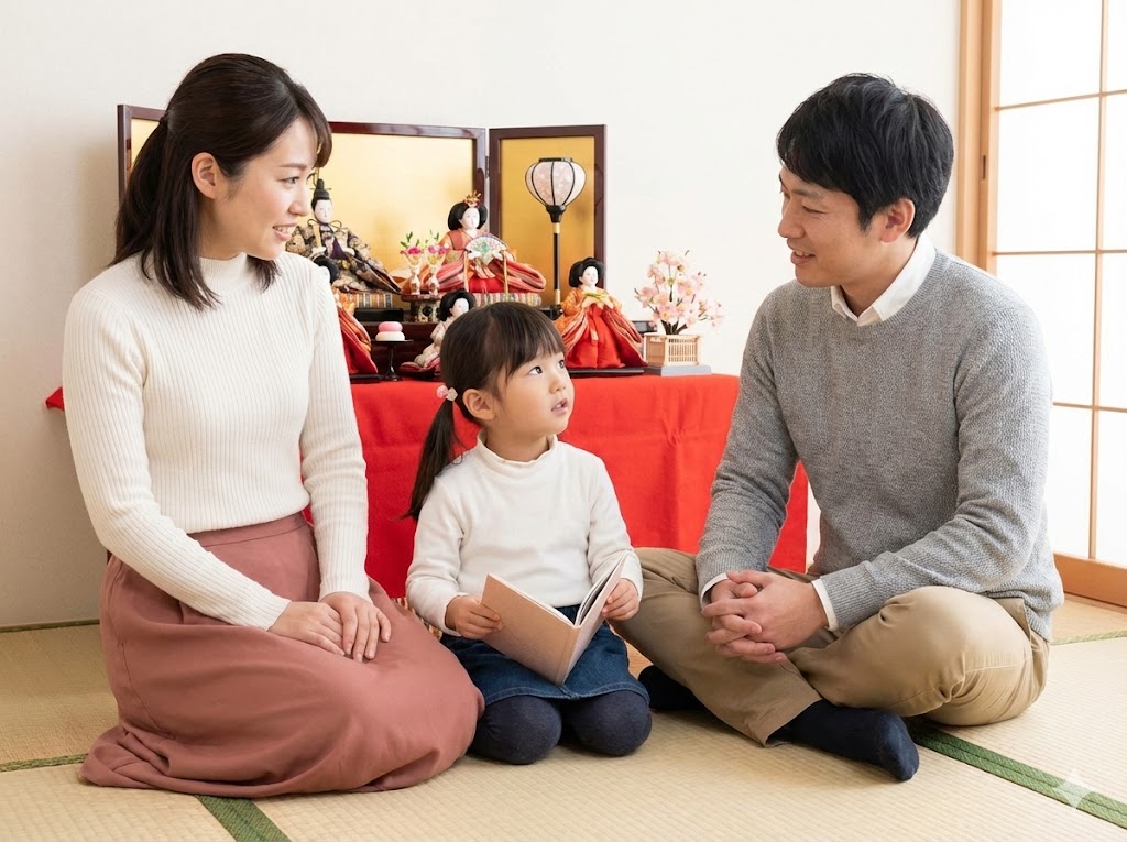 童謡うれしいひなまつりの歌詞の誤解