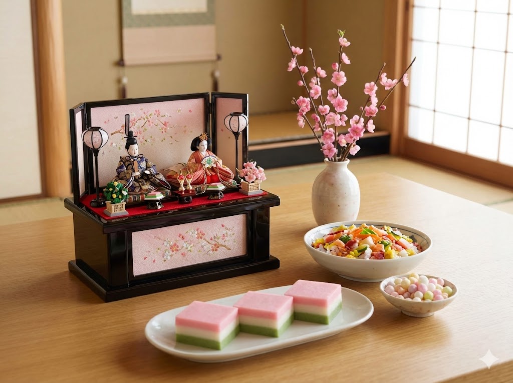 3月のひな祭りに役立つ食べ物や飾りの豆知識