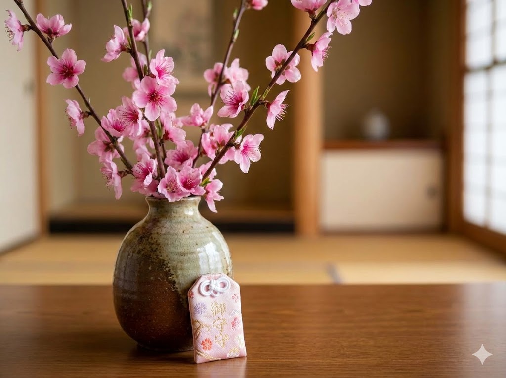 桃の花を飾る理由と魔除けの効果