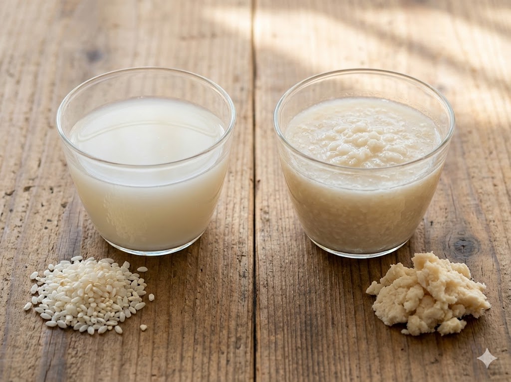 白酒と甘酒の違いや度数を比較解説