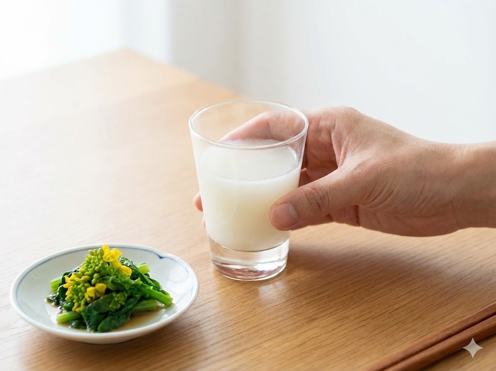 白酒がない時の代用に濁り酒を使う