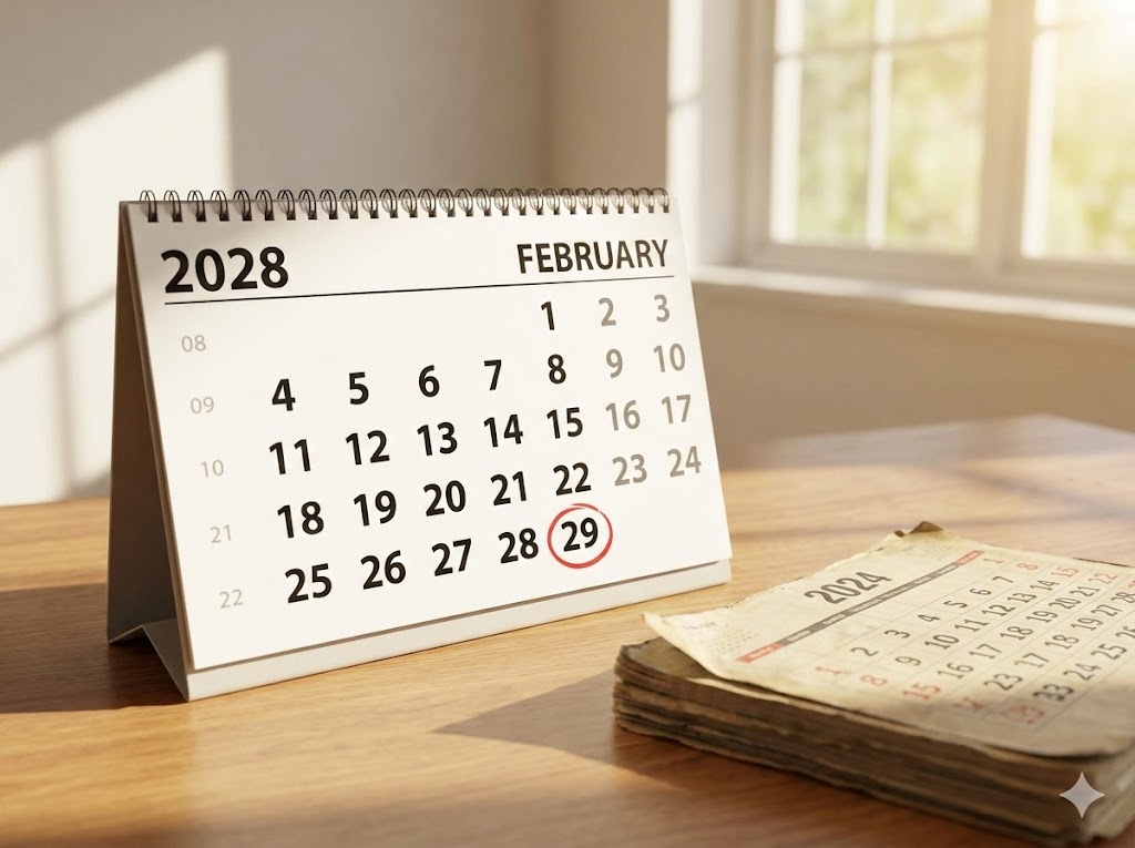 次回のうるう年は2028年