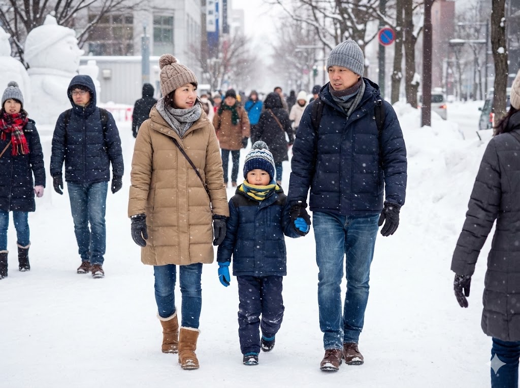 2026年札幌雪まつり日程に合わせた服装